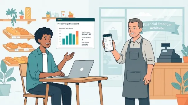 Hero de Convierte tus visitas a comercios locales en ingresos mensuales recurrentes